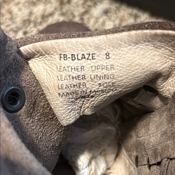 Freebird Blaze leather Brown and Black Heeled Boots size 8 - Picture 7 of 8